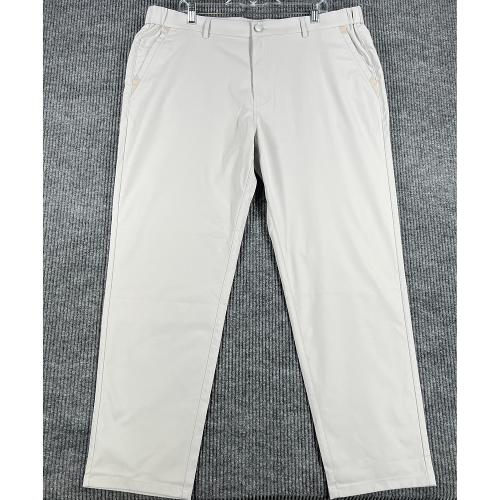 Jack Archer Jetsetter Pants Mens 38x30 Gray Chino Performance‎ Casual Golf